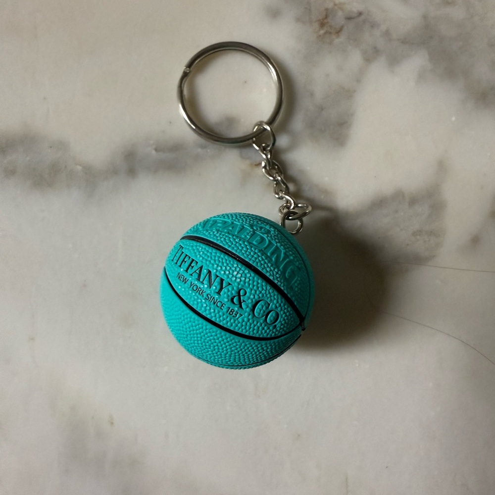 Tiffany & Co. Turquoise Basketball Keychain